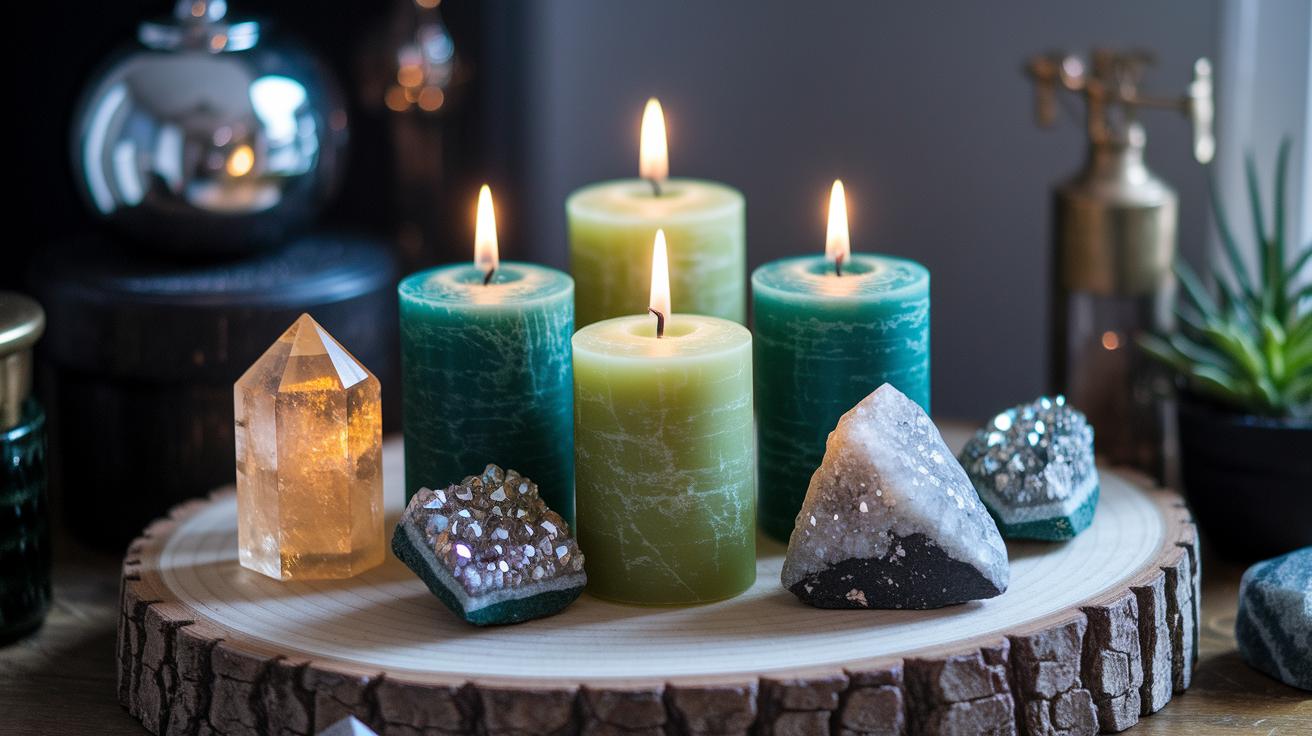 Gemstone and Candle Magic in Astrology Abundance Rites.jpg